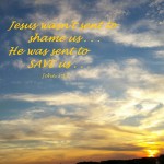 Jesus wasn't sent to shame   John 3  17